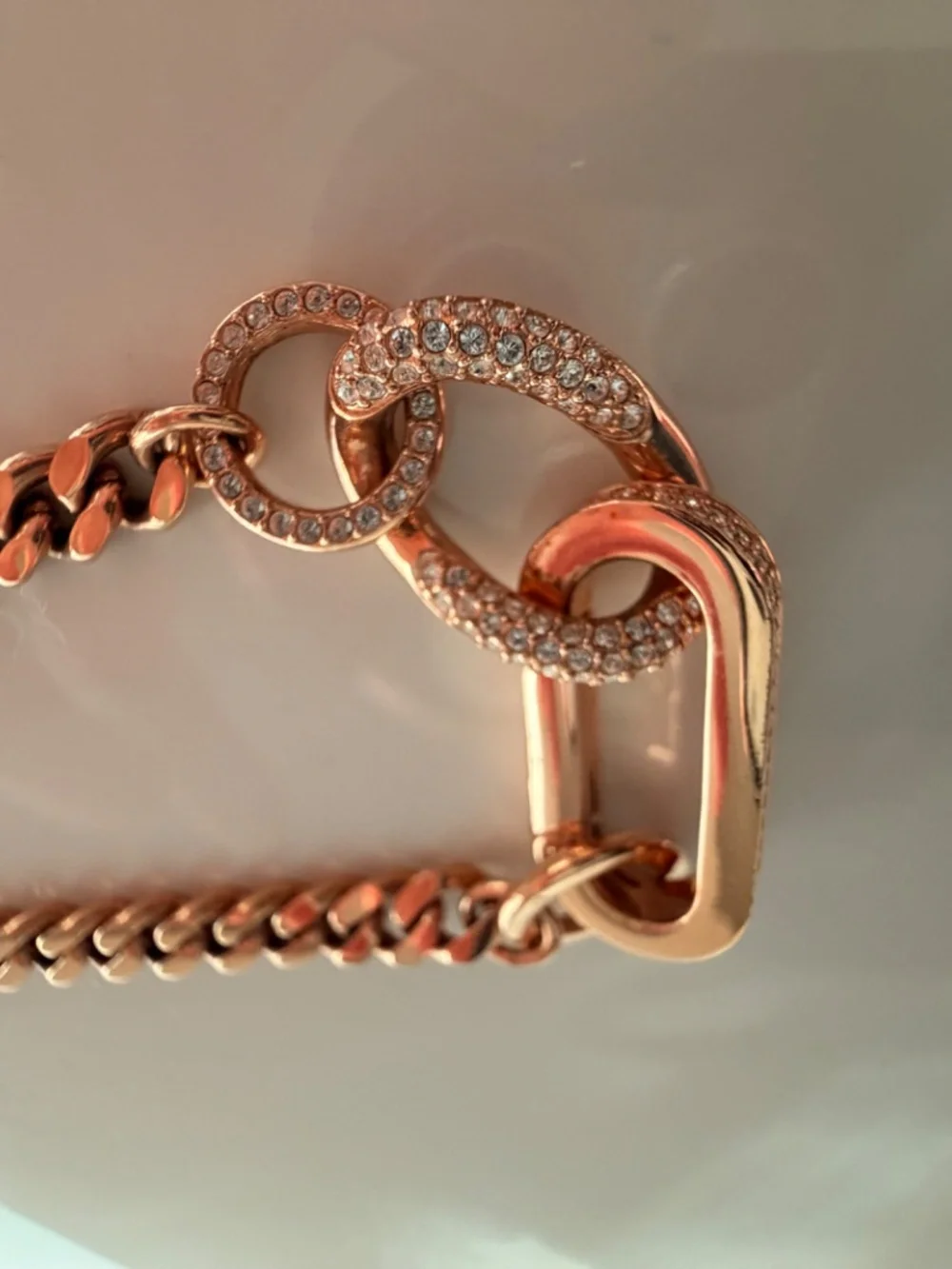 Swarovski Dextra Collar Necklace-rose gold - Picture 2 of 3